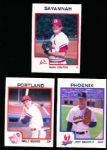 1987 Pro Cards Minor League Baseball Sets- 6 Diff.