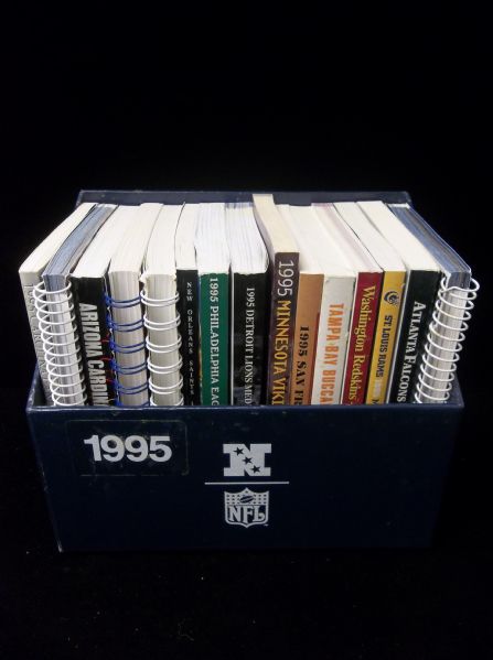 1995 NFL(NFC) Media Guides- 14 Diff. NFC