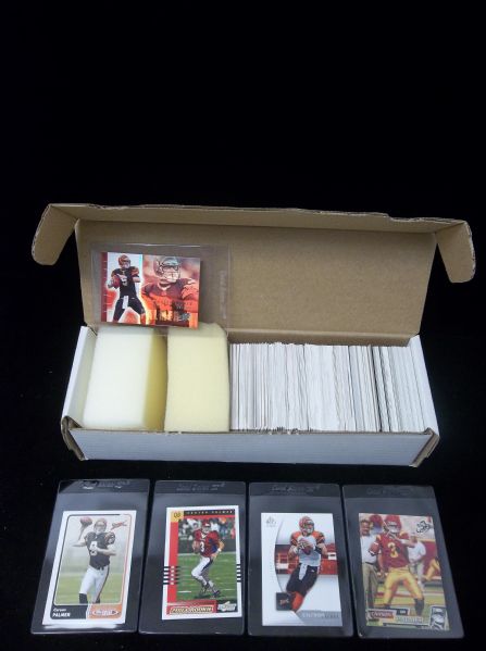 Carson Palmer Football Lot- 260 Assorted