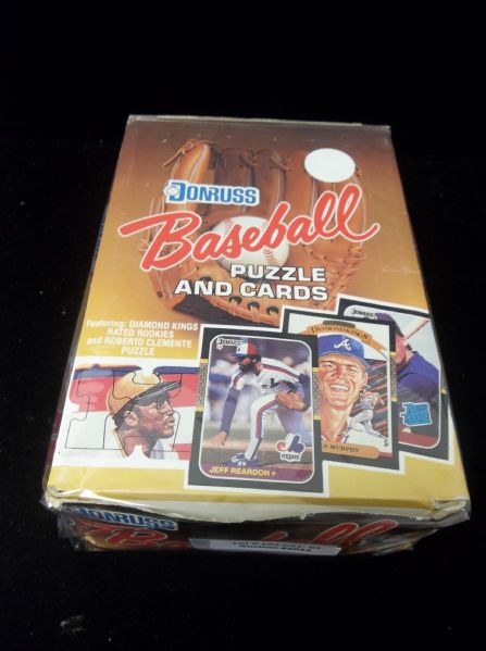 1987 Donruss Baseball- 1 Unopened Wax Box