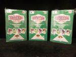 1990 Upper Deck Baseball- Three Unopened Low Series Wax Boxes