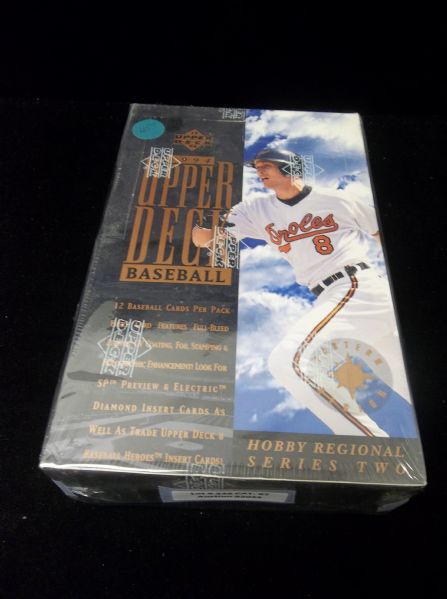 1994 Upper Deck Baseball- Series #2- 1 Unopened Eastern Region Hobby Wax Box