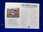Willabee & Ward 1953 World Series N.Y. Yankees vs. Brooklyn Dodgers Patch