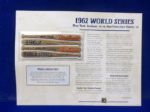 Willabee & Ward 1962 World Series N.Y. Yankees vs. San Francisco Giants Patch