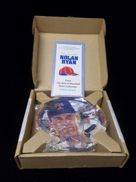 1994 Sports Impressions Hamilton Collection- Nolan Ryan Collector Plate