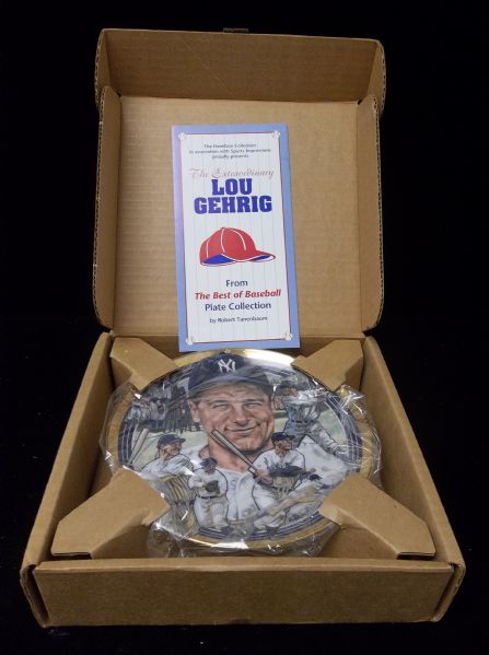 1994 Sports Impressions Hamilton Collection- Lou Gehrig Collector Plate