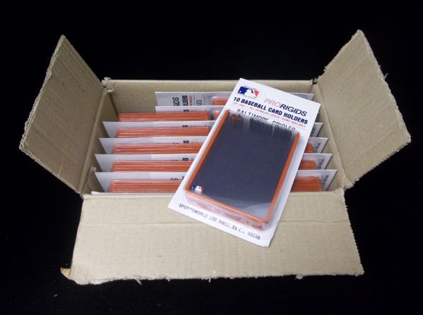 Baltimore Orioles Team Top Loaders- Unopened Box of 120