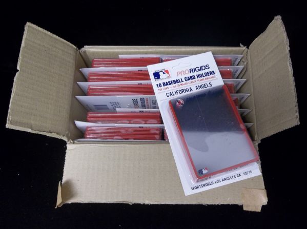 California Angels Team Top Loaders- 2 Unopened Boxes of 120