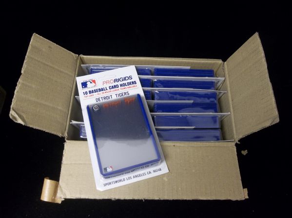 Detroit Tigers Team Top Loaders- 2 Unopened Boxes of 120