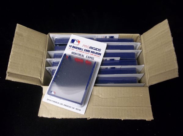 Montreal Expos Team Top Loaders- 2 Unopened Boxes of 120