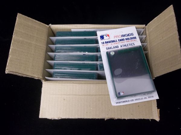 Oakland A’s Team Top Loaders- 2 Unopened Boxes of 120