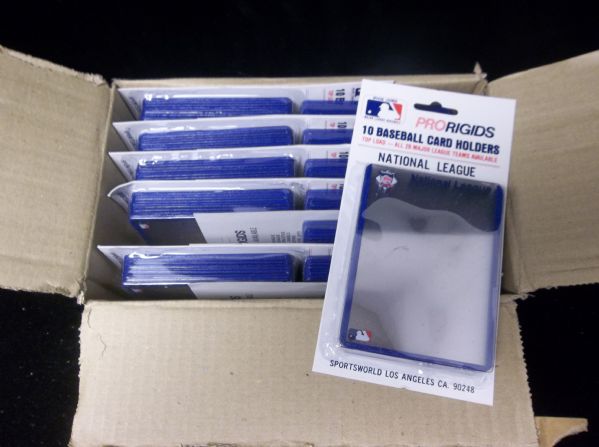“National League” Top Loaders- 2 Unopened Boxes of 120