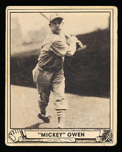 1940 Playball Bb- #111 Mickey Owen, Cardinals