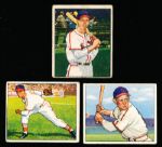 1950 Bowman Bb- 3 Diff. Cardinals