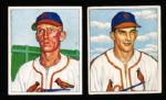 1950 Bowman Bb- 2 Diff. Cardinals