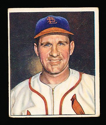 1950 Bowman Bb- #35 Enos Slaughter, Cardinals