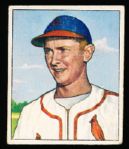 1950 Bowman Bb- #71 Schoendienst, Cardinals