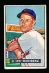 1951 Bowman Bb- #10 Schoendienst, Cardinals