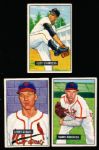 1951 Bowman Bb- 3 Diff. Cardinals
