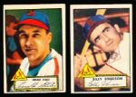 1952 Topps Bb- 2 Diff. Cardinals