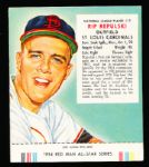 1954 Red Man- With Tab- NL #17 Rip Repulski, Cardinals