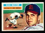 1956 Topps Baseball- #14 Ken Boyer, Cardinals
