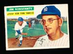 1956 Topps Baseball- #321 Jim Konstanty, Yankees