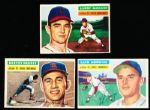 1956 Topps Baseball- 3 Diff. Cardinals