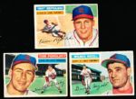 1956 Topps Baseball- 3 Diff. Cardinals