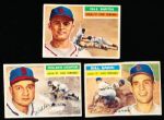1956 Topps Baseball- 3 Diff. Cardinals