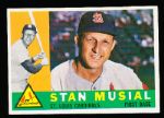 1960 Topps Bb- #250 Stan Musial, Cardinals