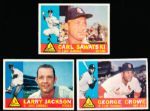 1960 Topps Bb- 9 Diff. Cardinals