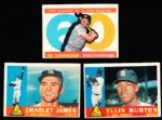 1960 Topps Bb- 6 Diff. Cardinals
