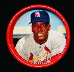 1963 Salada Bb Coin- #3 Bob Gibson