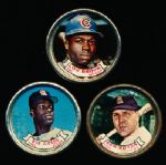 1964 Topps Bb Coins- 3 Diff.