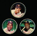 1964 Topps Bb Coins- 5 Diff. Cardinals