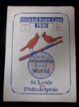 1930 World Series Baseball Program- Philadelphia A’s @ St. Louis Cardinals