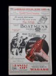 1933 St. Louis Cardinals Scorecard vs. Cinc. Reds