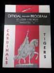 1934 World Series Baseball Program- Detroit Tigers at St. Louis Cardinals- With Game 5 Ticket Stub Glued Inside (Page 5)