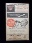 1938 St. Louis Cardinals Scorecard vs. NY Giants-with Enos Slaughter Nice Signature on Front