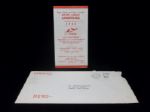 1940 St. Louis Cardinals Player Roster and Home Schedule- With Original Mailing Envelope from the Cardinals