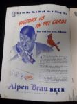 1943 World Series Baseball Program- New York Yankees at St. Louis Cardinals