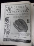 1943 World Series Baseball Program- New York Yankees at St. Louis Cardinals