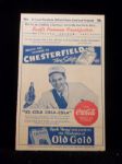 1944 St. Louis Cardinals Scorecard vs. Brooklyn