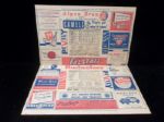 1944 St. Louis Cardinals Scorecard vs. Brooklyn