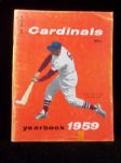 1959 St. Louis Cardinals Yearbook
