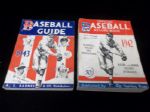 1942 & 1943 Sporting News Baseball Guides
