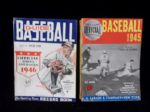1945 & 1946 Sporting News Baseball Guides