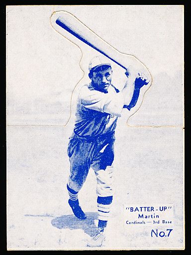 1934-36 Batter Up Bb- #7 Martin, Cardinals