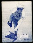 1934-36 Batter Up Bb- #40 Hallahan, Cardinals- Blue-ish tint.